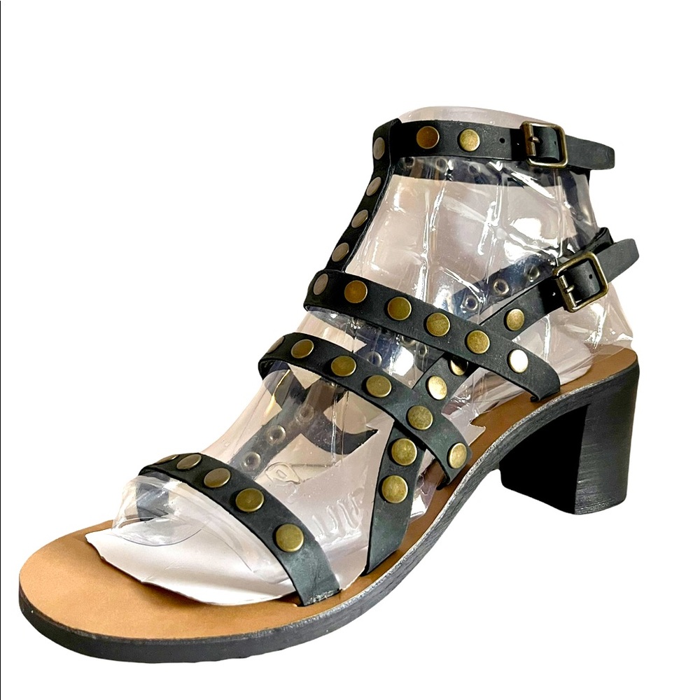Denim & Supply Ralph Lauren “Lexi” Black Classic Pull Up Gladiator Sandals 9.5M